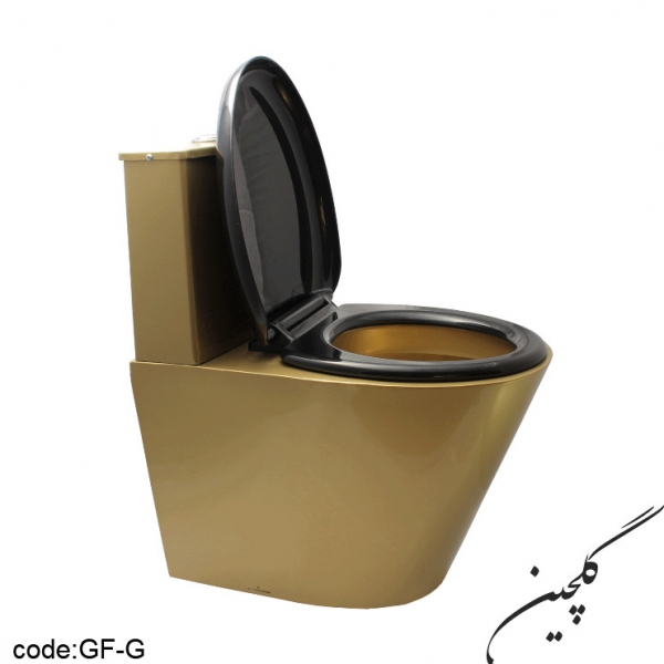 توالت فرنگی ارزان قیمت طلایی