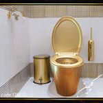 کاسه توالت طلایی-خرید کاسه توالت طلایی-توالت طلایی-توالت زمینی طلایی-توالت فرنگی طلایی