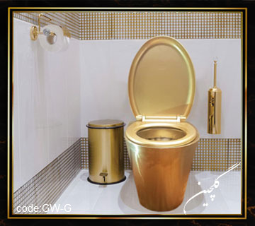 کاسه توالت طلایی-خرید کاسه توالت طلایی-توالت طلایی-توالت زمینی طلایی-توالت فرنگی طلایی